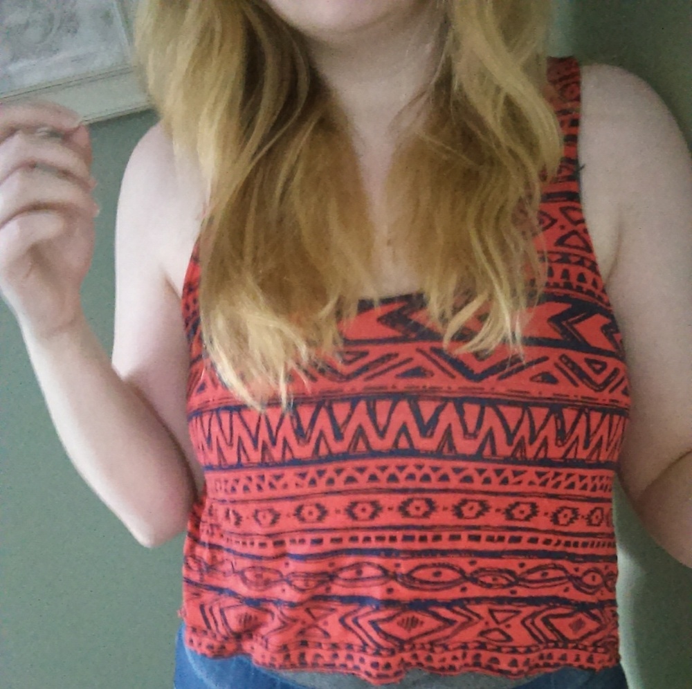 Aztec Crop Top